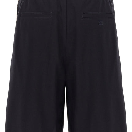 Givenchy Blue Elastane Bermuda Shorts