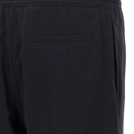 Givenchy Blue Elastane Bermuda Shorts