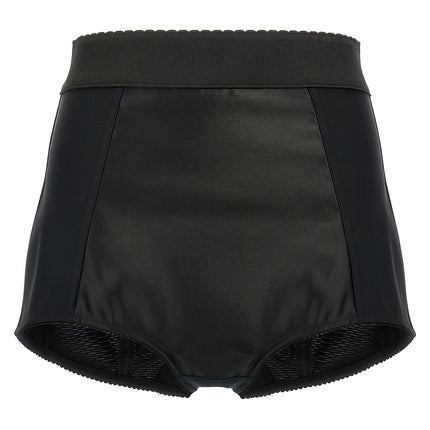 Dolce & Gabbana Black Polyamide Bermuda Shorts