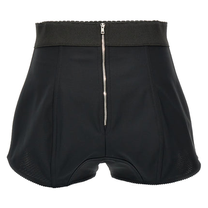 Dolce & Gabbana Black Polyamide Bermuda Shorts