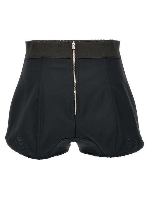Dolce & Gabbana Black Polyamide Bermuda Shorts Dolce & Gabbana