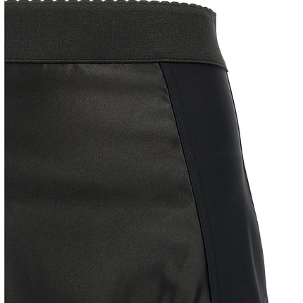 Dolce & Gabbana Black Polyamide Bermuda Shorts