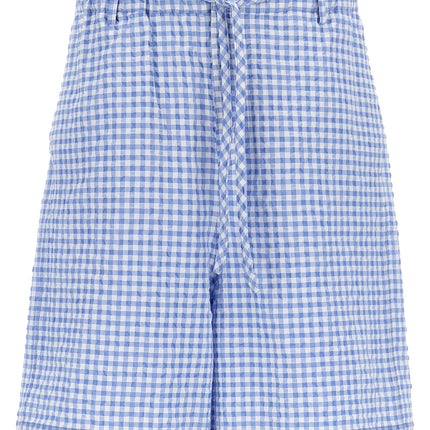 Marni Blue Polyamide Bermuda Shorts