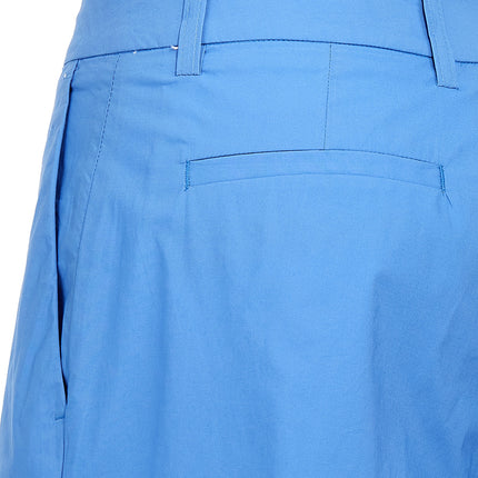 THELATEST Blue Cotton Bermuda Shorts