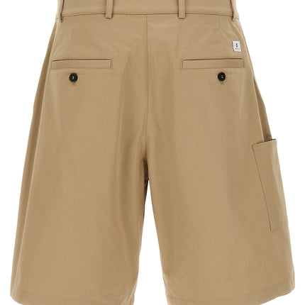 Department 5 Beige Cotton Bermuda Shorts