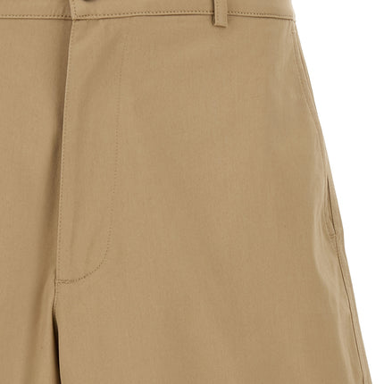 Department 5 Beige Cotton Bermuda Shorts