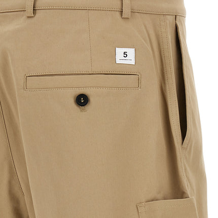 Department 5 Beige Cotton Bermuda Shorts