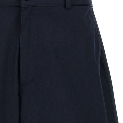Department 5 Blue Cotton Bermuda Shorts