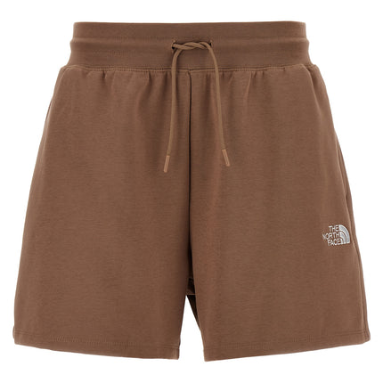 The North Face Brown Cotton Bermuda Shorts