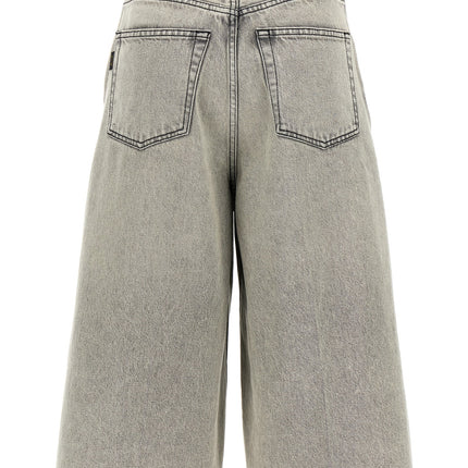 Haikure White Cotton Bermuda Shorts