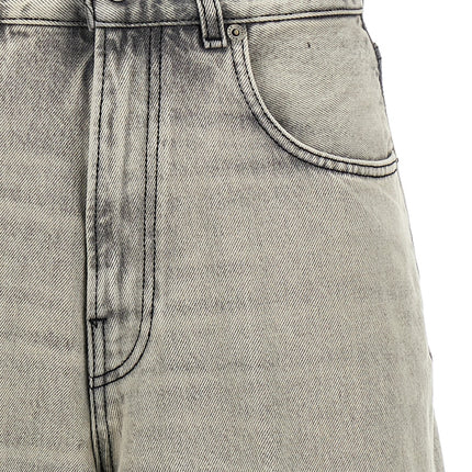 Haikure White Cotton Bermuda Shorts