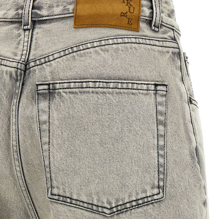 Haikure White Cotton Bermuda Shorts