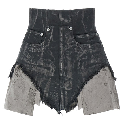 DRKSHDW Brown Cotton Bermuda Shorts