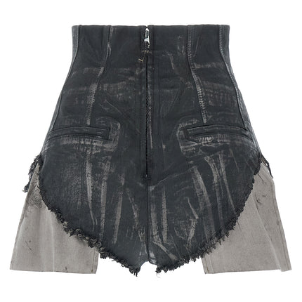 DRKSHDW Brown Cotton Bermuda Shorts