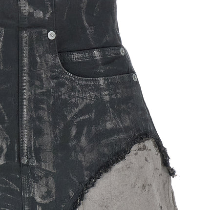 DRKSHDW Brown Cotton Bermuda Shorts