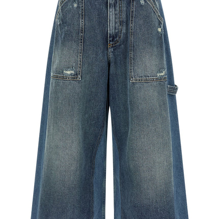 Dolce & Gabbana Blue Cotton Bermuda Shorts