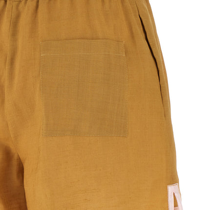 Marni Bicolor Calfskin Bermuda Shorts
