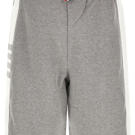 Thom Browne Gray Cotton Bermuda Shorts