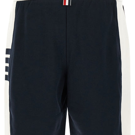 Thom Browne Blue Cotton Bermuda Shorts