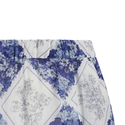 Twinset Blue Stingray Leather / Ray Skin Bermuda Shorts