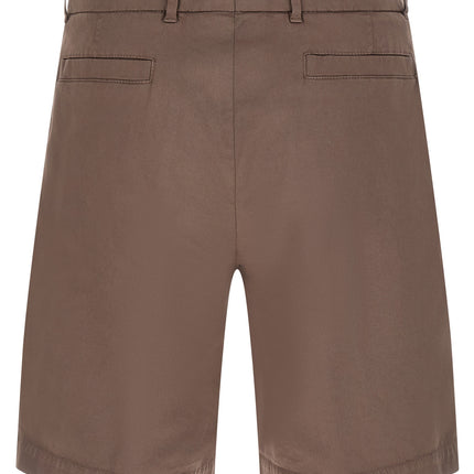 Brunello Cucinelli Brown Cotton Bermuda Shorts