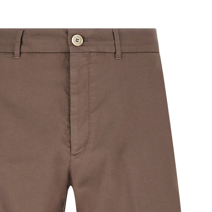 Brunello Cucinelli Brown Cotton Bermuda Shorts