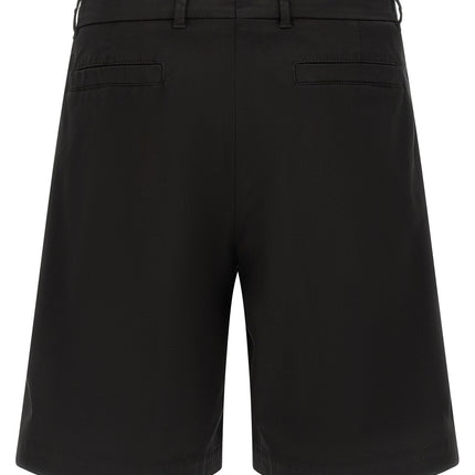 Brunello Cucinelli Black Cotton Bermuda Shorts
