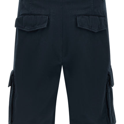 Brunello Cucinelli Blue Cotton Bermuda Shorts