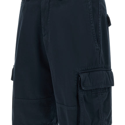 Brunello Cucinelli Blue Cotton Bermuda Shorts