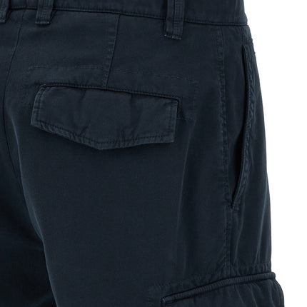 Brunello Cucinelli Blue Cotton Bermuda Shorts