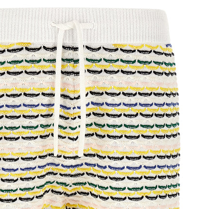 Casablanca Multicolor Cotton Bermuda Shorts