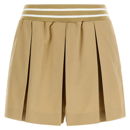 Moschino Beige Cotton Bermuda Shorts