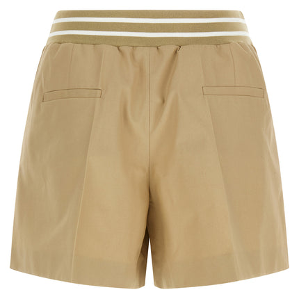 Moschino Beige Cotton Bermuda Shorts