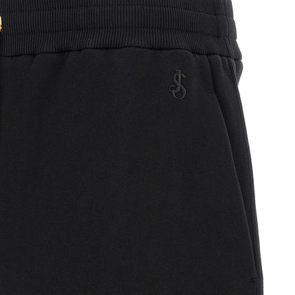 Jil Sander Black Cotton Bermuda Shorts