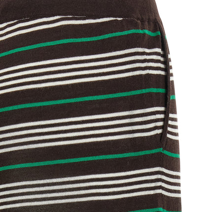 P.A.R.O.S.H. Brown Wool Bermuda Shorts