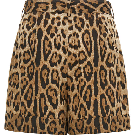 Dolce & Gabbana Brown Cotton Bermuda Shorts