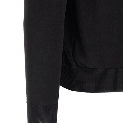 ZANONE Black Cotton Cardigan