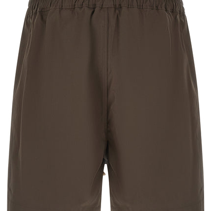 Rick Owens Brown Cotton Bermuda Shorts