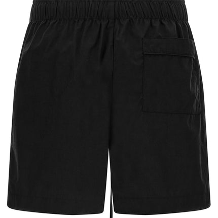 Entire Studios Black Cotton Bermuda Shorts