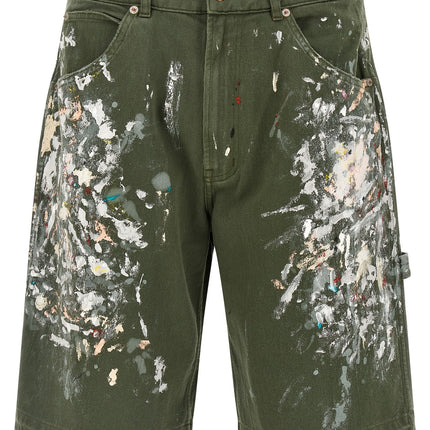 GALLERY DEPT. Bicolor Cotton Bermuda Shorts