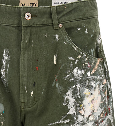 GALLERY DEPT. Bicolor Cotton Bermuda Shorts