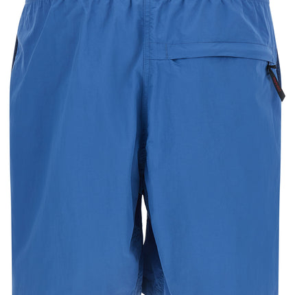 Gramicci Blue Nylon Bermuda Shorts