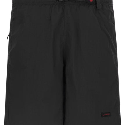 Gramicci Black Nylon Bermuda Shorts