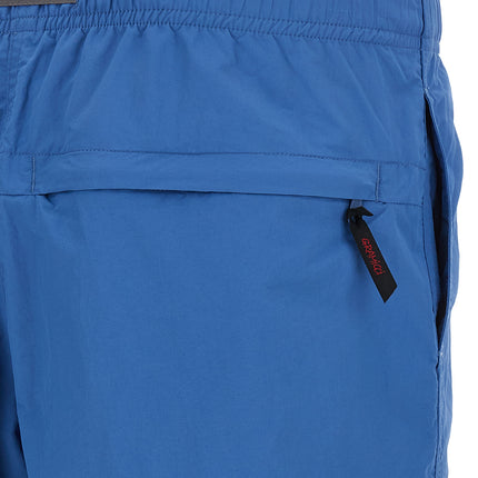 Gramicci Blue Nylon Bermuda Shorts