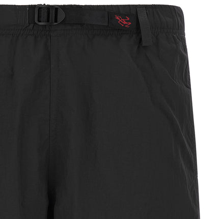 Gramicci Black Nylon Bermuda Shorts