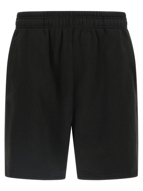Entire Studios Black Cotton Bermuda Shorts