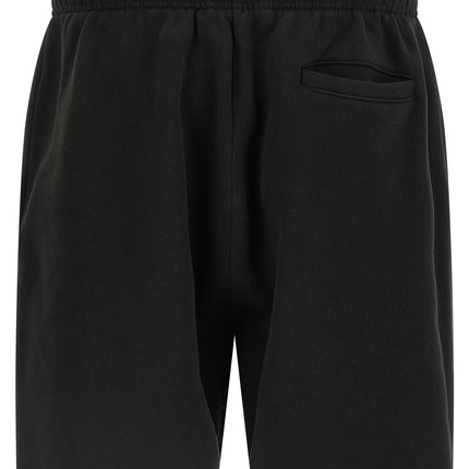 Entire Studios Black Cotton Bermuda Shorts