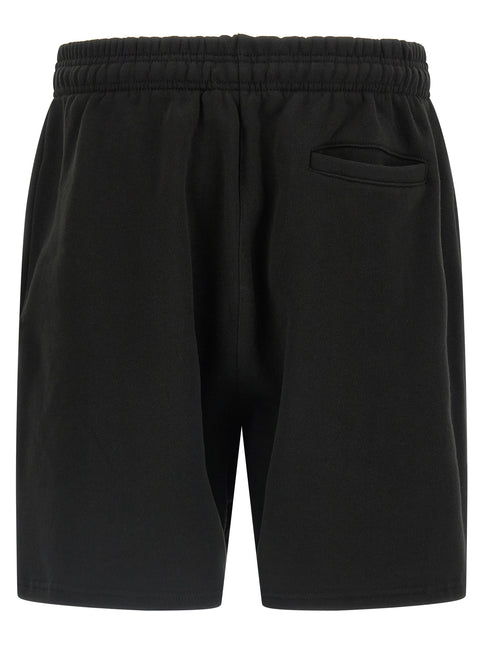 Entire Studios Black Cotton Bermuda Shorts