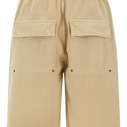 Entire Studios Beige Cotton Bermuda Shorts
