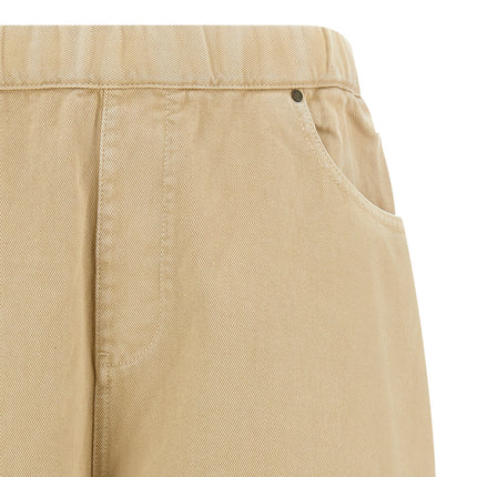 Entire Studios Beige Cotton Bermuda Shorts